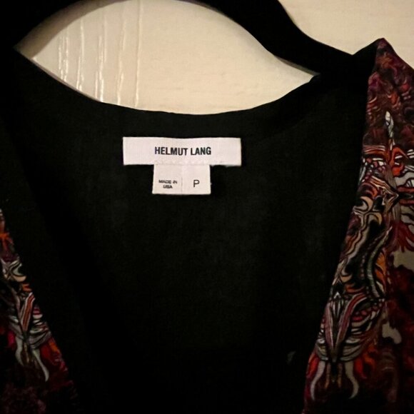 Helmut Lang Mandala Viscose Print Top - Picture 7 of 8